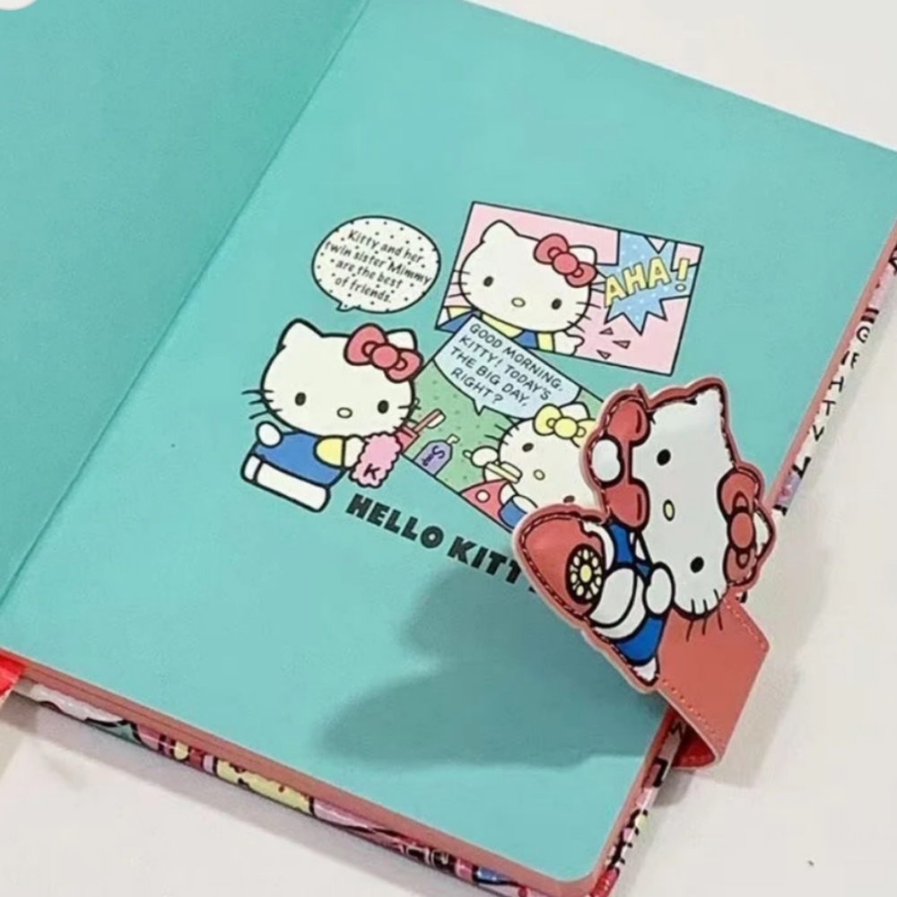 Hello Kitty Colorful Journal With Magnetic Closure - Picture 4 of 5